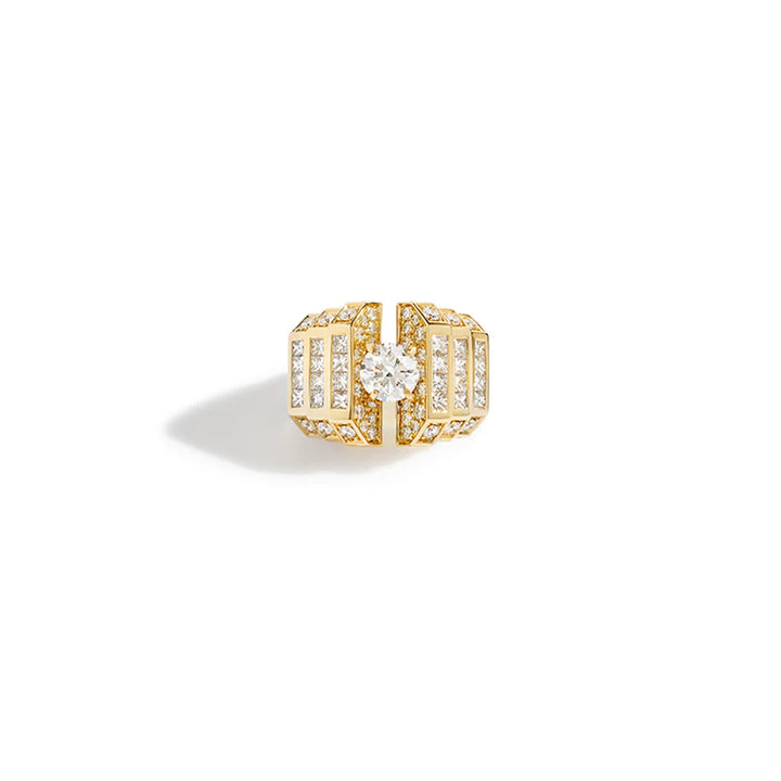 Regal Silver Radiance Ring