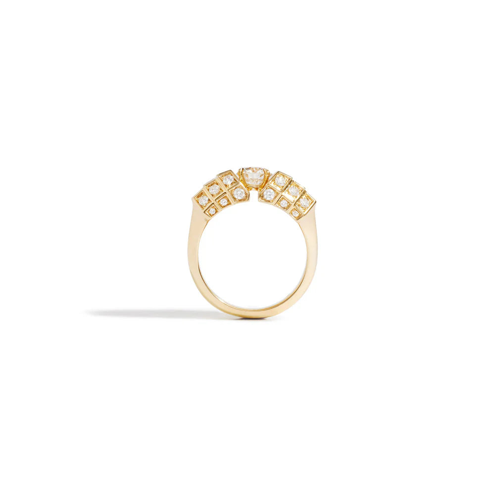 Regal Silver Radiance Ring