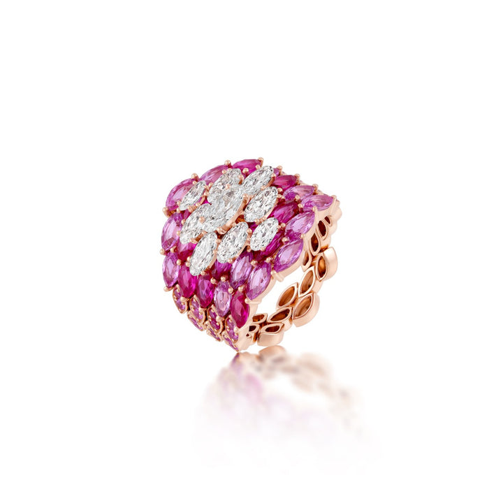 Crimson Radiance Ring