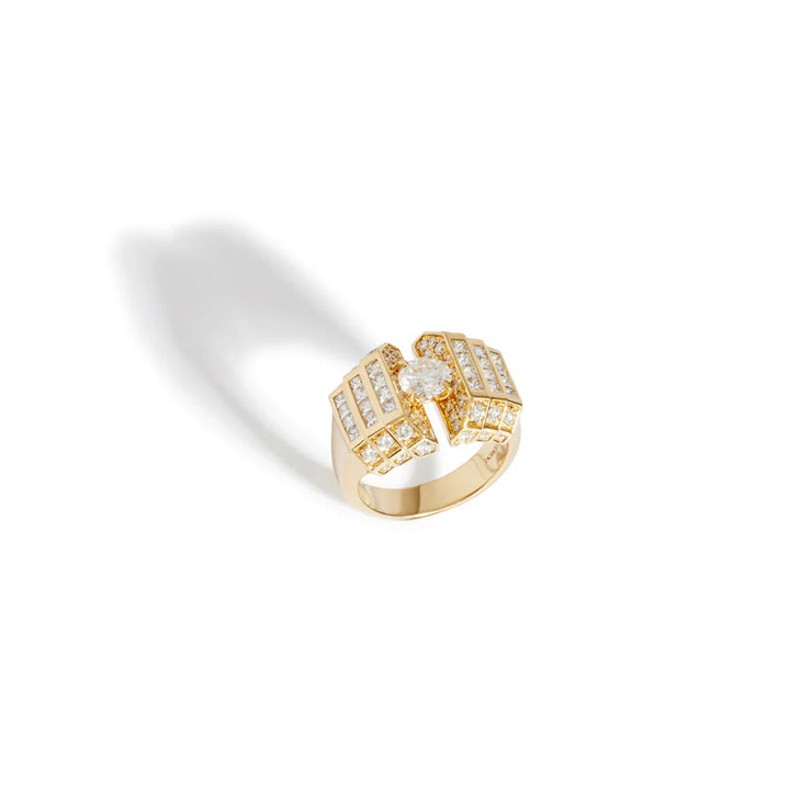 Regal Silver Radiance Ring