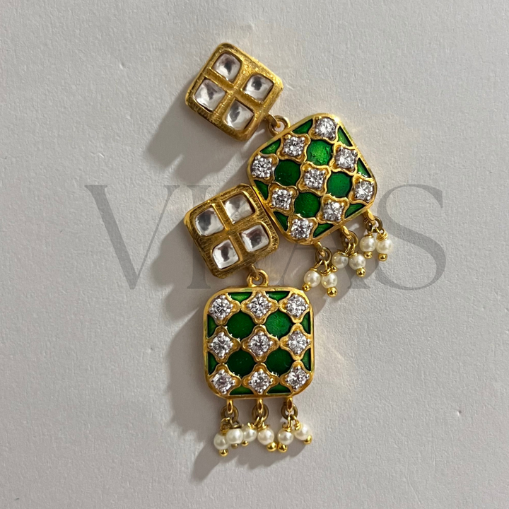 Rajasthani Rhapsody ethnic earrings for women