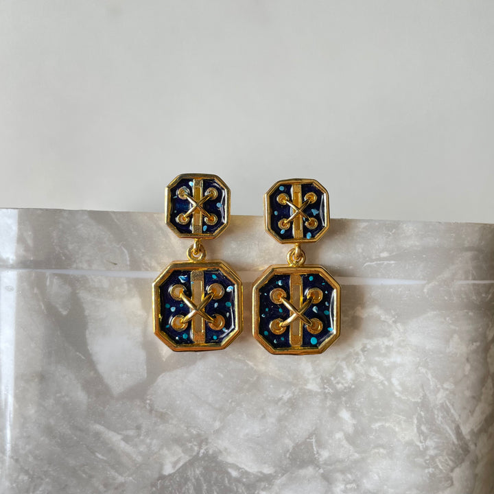 Midnight Sky Earrings – Elegance Meets Cosmic Inspiration