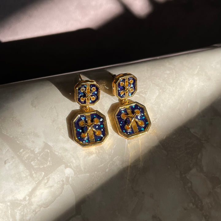 Midnight Sky Earrings – Elegance Meets Cosmic Inspiration